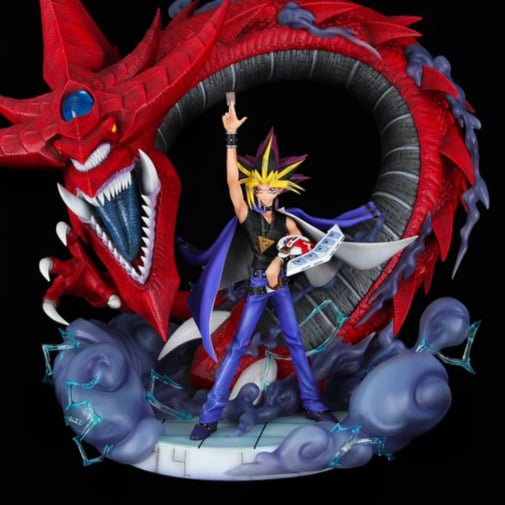 Yami Yugi und Slifer, der Himmelsdrache - Yu-Gi-Oh! - Taka Corp
