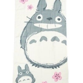 Totoro & Mini Totoro Handtuch / Strandtuch - Mein Nachbar Totoro