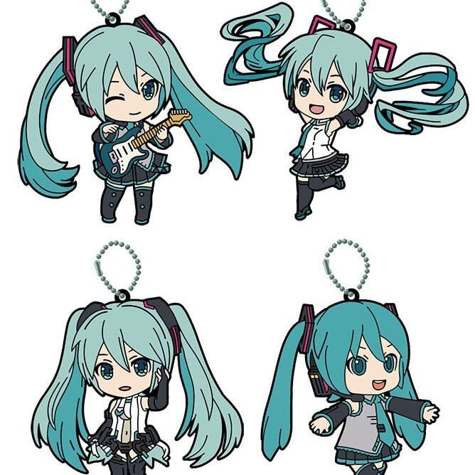 Hatsune Miku - Nendoroid Plus - Anhänger - Komplettset