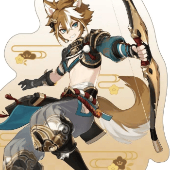 Gorou - Genshin Impact - Inazuma Series Chara Acrylic Stand / Acrylaufsteller