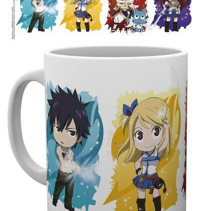 Chibi Characters - Fairy Tail Tasse