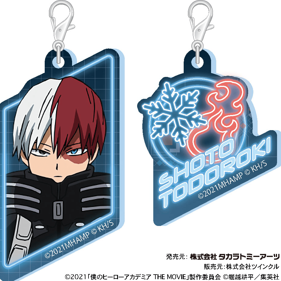 Shoto Todoroki - My Hero Academia: World Heroes' Mission - Acrylanhänger (Acrymmetry Vol. 4) - Takaratomy Arts