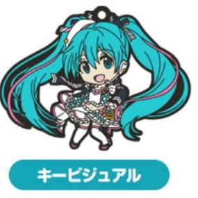 Hatsune Miku Tanzend - 2019 Ver. - GT Project - Gummi-Schlüsselanhänger Nendoroid Plus