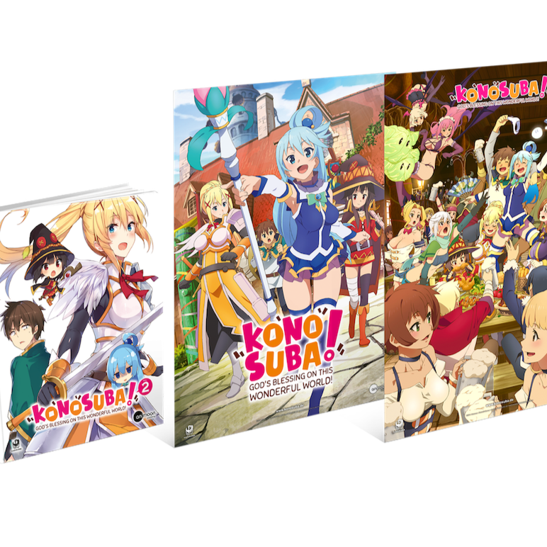 KonoSuba - Limited Mediabook Edition (mit zwei Postern) - Vol.2 - BD