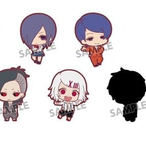 Tokyo Ghoul Rubber Straps - Komplettset