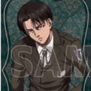 Levi Ackerman (Sitting Version) - Attack on Titan - Acryl Smartphone Halter - A3
