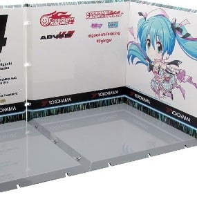 Racing Miku 2019 (Pit D) - Dioramansion 150 - Zubehör-Set für Nendoroid und Figma Actionfiguren