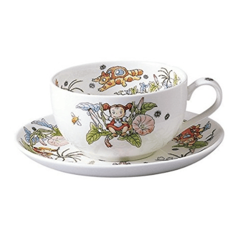 Totoro - Mein Nachbar Totoro - Tasse und Unterteller (Bindweed) - Noritake