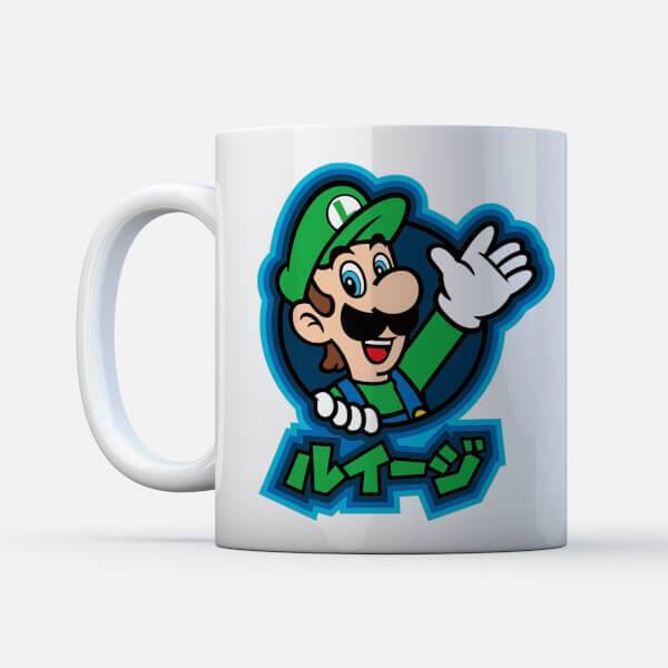Luigi Kanji - Super Mario Tasse - THG Nintendo Collection