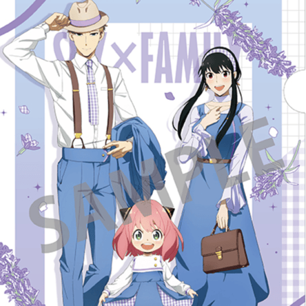 Loid, Yor und Anya - Spy x Family - Clear File / Aktenhülle (Group Link Coordinate) - Kamio Japan