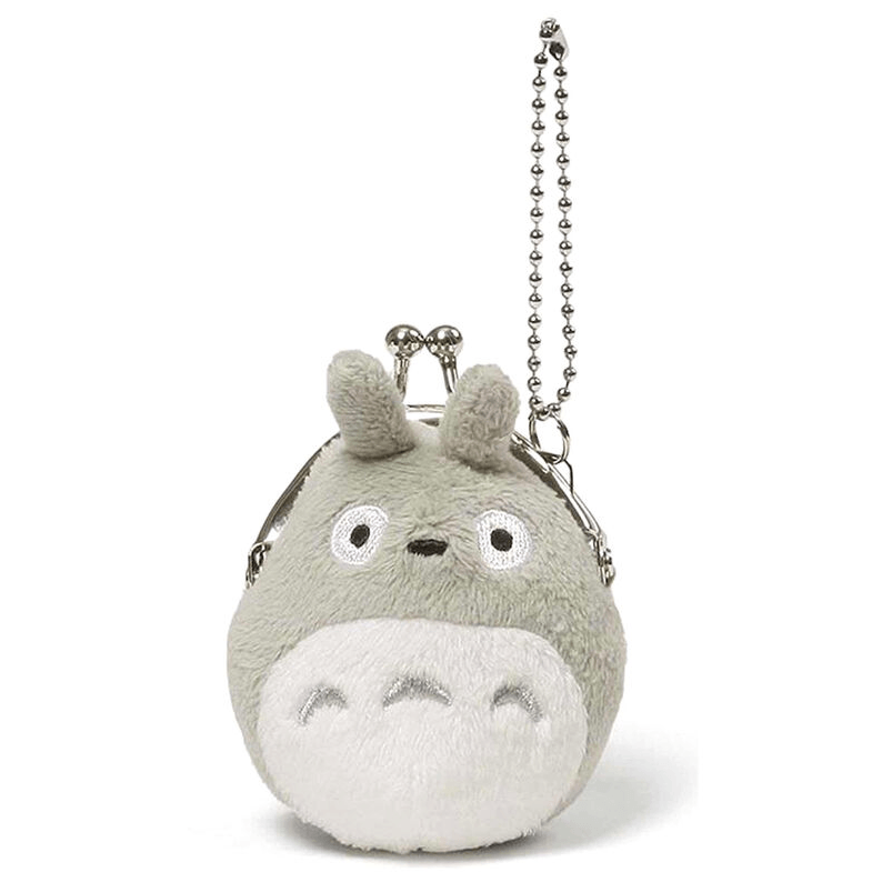 Totoro (grau) - Studio Ghibli Plüsch-Geldbeutel - Sun Arrow (8 cm)