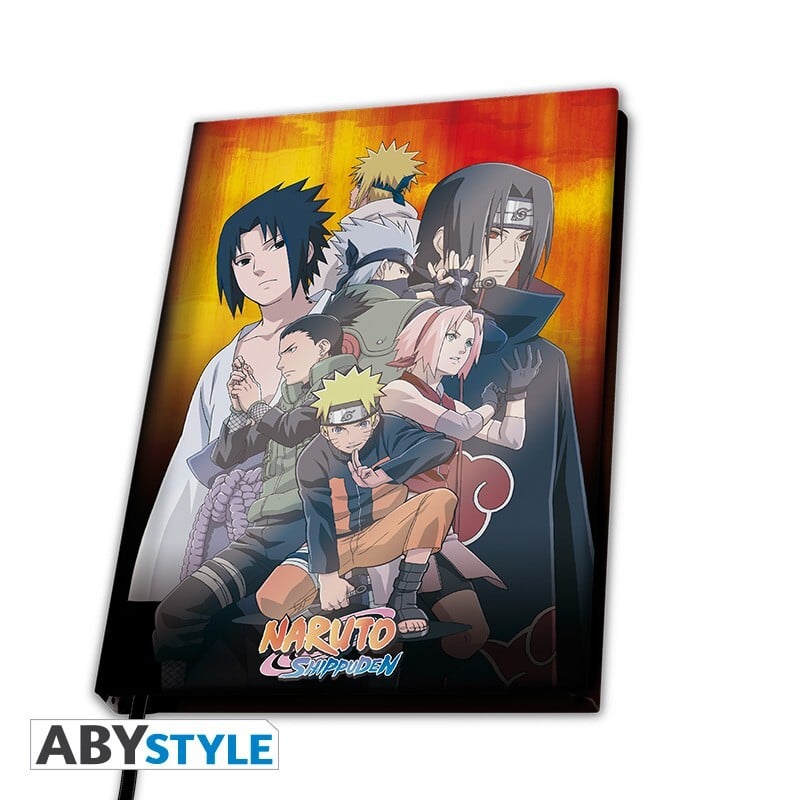 NARUTO SHIPPUDEN - A5 Notebook "Konoha Gruppe"