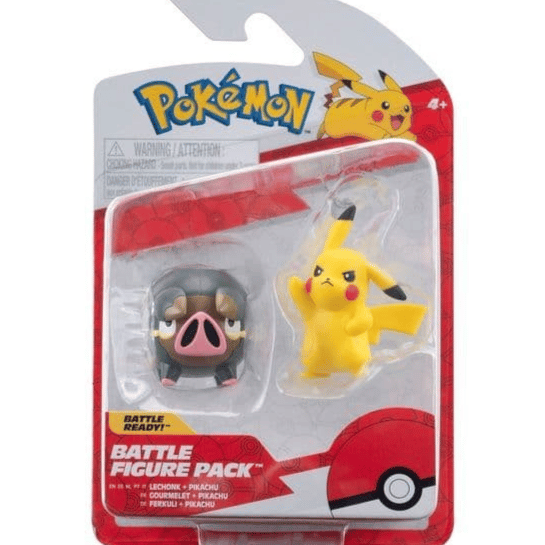 Pikachu & Ferkuli - Pokémon - Battle Mini Figuren - Jazwares