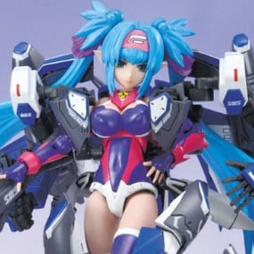 Klan Klang - VF-25G Super Messiah - Macross Frontier V.F.G. Actionfigur - Aoshima
