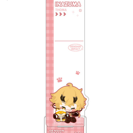 Thoma - Genshin Impact - Memo Stick Acrylaufsteller - miHoYo