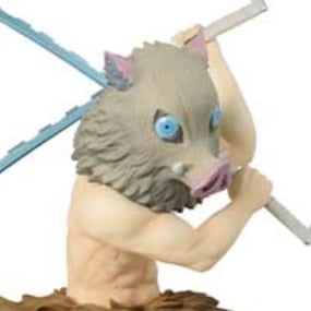 Inosuke Hashibira - Demon Slayer: Mugen Train Ichibansho - Banpresto