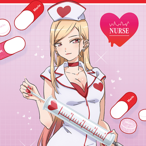 Marin Kitagawa (Nurse) - My Dress-Up Darling / More Than a Doll - Clear File / Aktenhülle - Movic