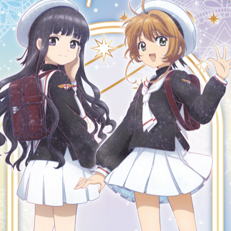 Sakura & Tomoyo - Cardcaptor Sakura: Clear Card Arc - Clear File / Aktenhülle (Galaxy Series Vol. 2 A4) - Granup