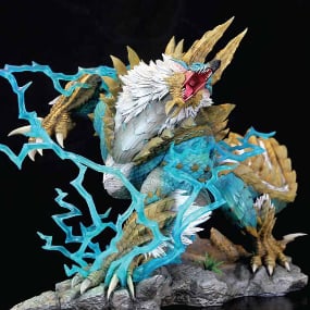 Thunder Wolf Wyvern - Zinogre - Monster Hunter Diorama