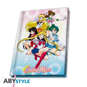 SAILOR MOON - A5 Notizbuch "Sailor Krieger" - AbyStyle