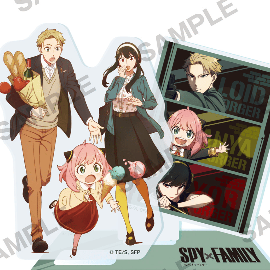 Loid, Yor und Anya Forger - Spy x Family - Acrylaufsteller - Kadokawa
