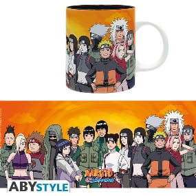 NARUTO SHIPPUDEN - Mug - 320 ml - Konoha Ninjas - AbyStyle