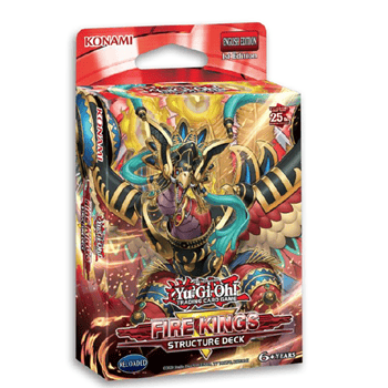 DE - Yu-Gi-Oh! TCG - Fire Kings Revamped (Reprint) Structure Deck - Konami