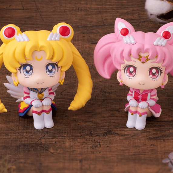 Eternal Sailor Moon & Eternal Sailor Chibi Moon - Cosmos Edition - Sailor Moon Look Up - Megahouse
