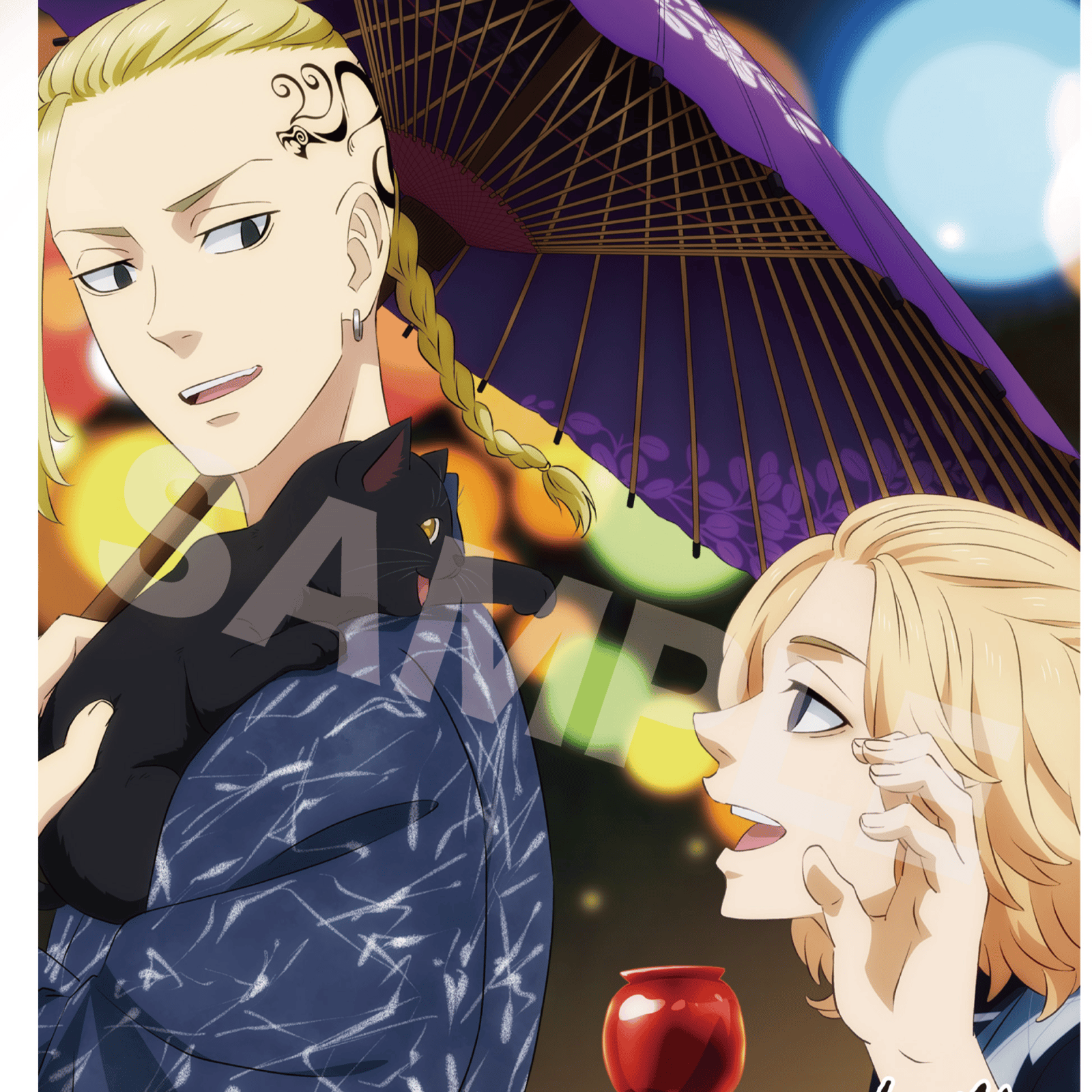 Mikey & Draken (Yukata Version) - Tokyo Revengers - Acryl Board - CS.Front