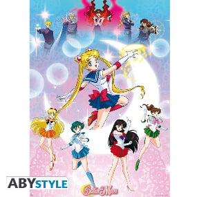 "Moonlight power" - Sailor Moon Poster (91.5 x 61 cm) - AbyStyle