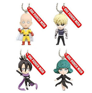 Komplettset - One Punch Man Swing Anhänger (4 Anhänger)
