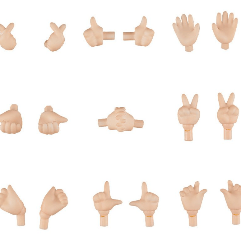 Hand Parts Set 02 (Almond Milk) - Für Nendoroid Doll-Figuren - Good Smile Company