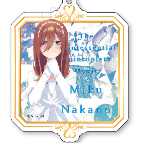 Miku Nakano - The Quintessential Quintuplets Movie - Acrylanhänger Vol. 3 - Sync Innovation