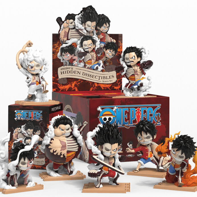 Zufällige Auswahl - One Piece - Freeny's Hidden Dissectibles Series 6 - Ruffy's Gears - Mighty Jaxx