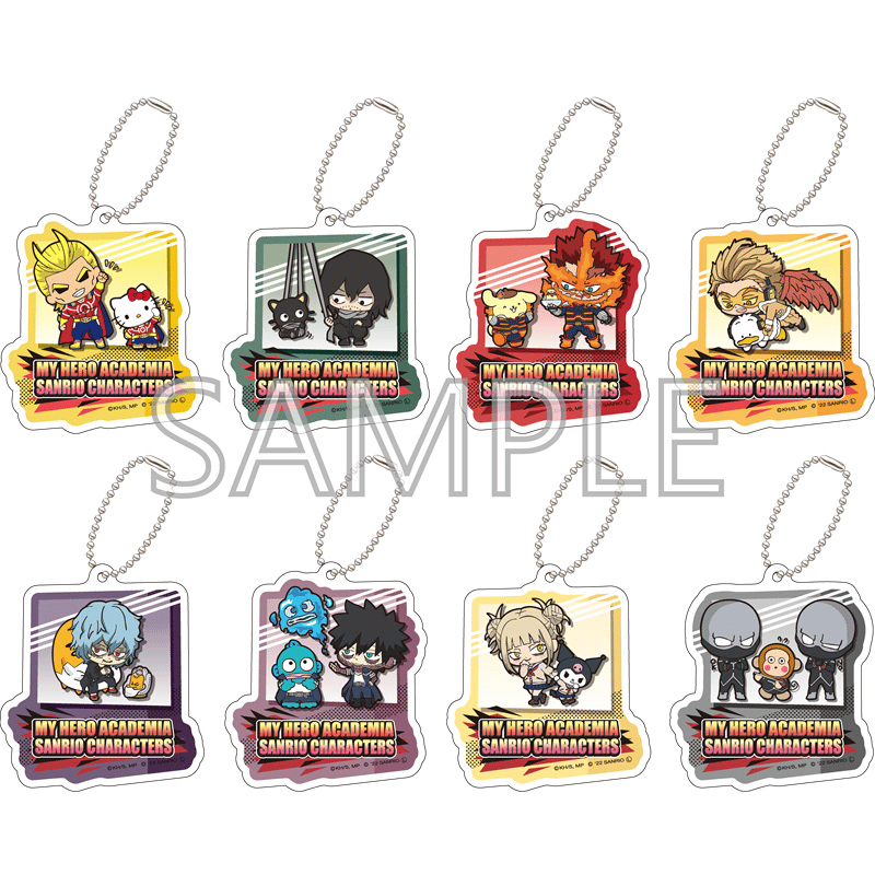 Zufällige Auswahl - My Hero Academia x Sanrio Characters (Pro Heroes & Villains) - Acrylanhänger - Yomiuri-TV Enterprise