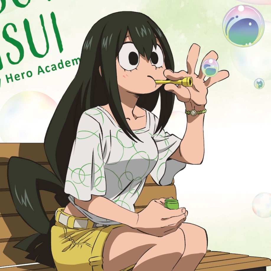 Tsuyu Asui (Blow! Soap Bubble!) - My Hero Academia - Clear File / Aktenhülle - Movic