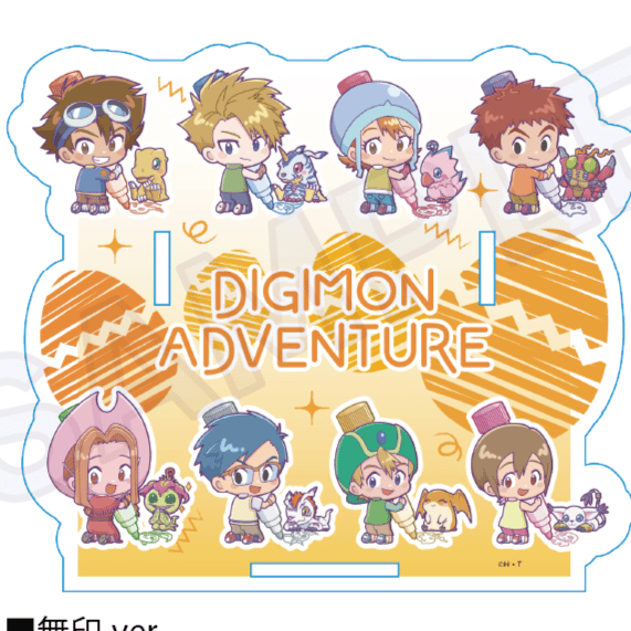 Digimon Adventure - Acryl Stiftehalter (Oekakiccho Version) - Y Line