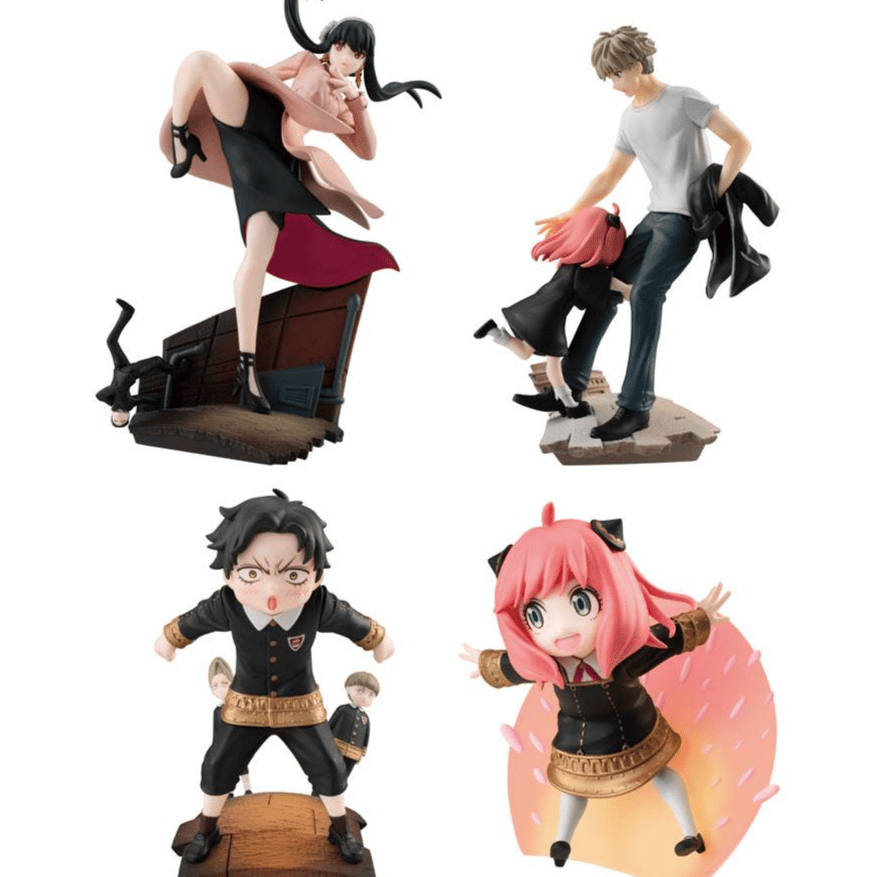 Set - Spy x Family Petitrama Series - Megahouse (4 Figuren)