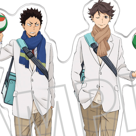 Tooru Oikawa & Hajime Iwaizumi - Haikyu!! - Acrylaufsteller - Movic