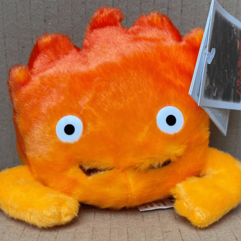 Feuerdämon Calcifer - Studio Ghibli Plüschtier - Sun Arrow (14 cm)