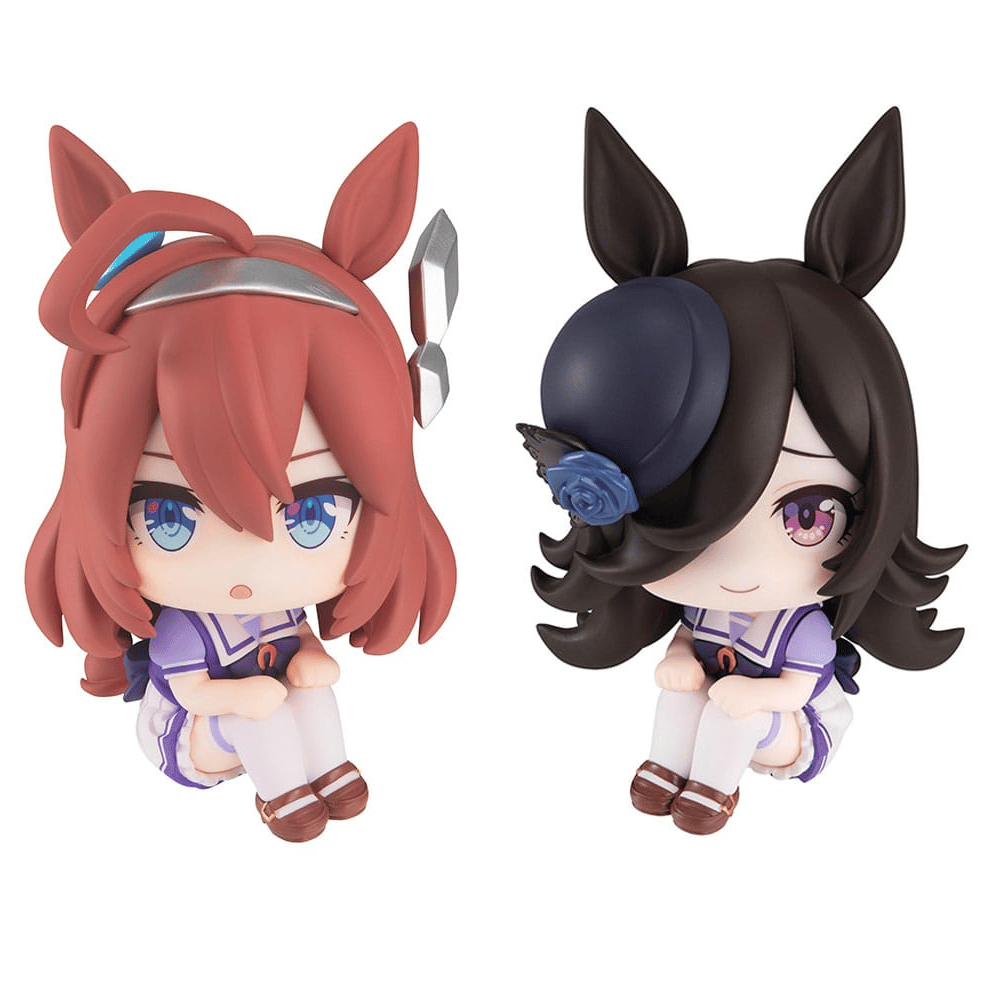Mihono Bourbon & Rice Shower - Uma Musume Look Up Set - Megahouse