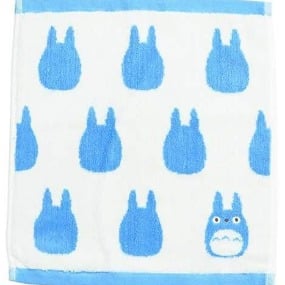 Blaue Totoros Mini-Handtuch - Mein Nachbar Totoro