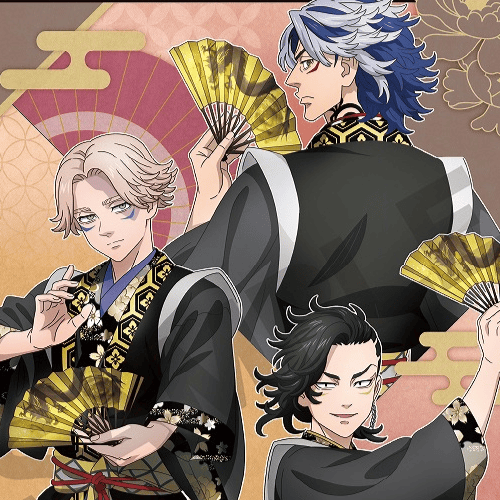 Hajime Kokonoi Seishu Inui & Taiju Shiba - Tokyo Revengers (Festival Red Version) - Clear File / Aktenhülle A4 - Crux