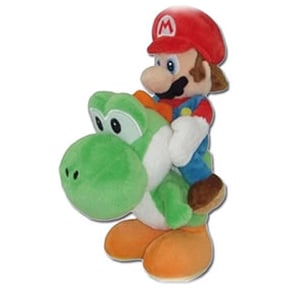 Mario und Yoshi - Plüschie