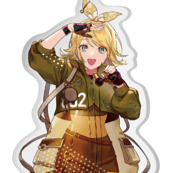 Rin Kagamine - Vocaloid - Acrylaufsteller (39 Culture 2024 WORLD) - Caravan