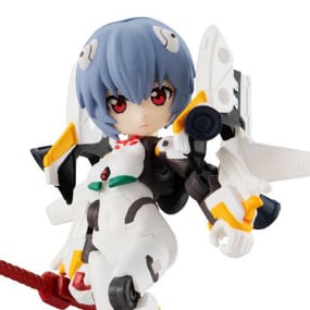 Rei Ayanami - Neon Genesis Evangelion Desktop Army Actionfigur - Megahouse