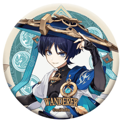 Wanderer - Genshin Impact - Button (Sumeru City Series) - miHoYo