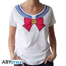 Woman´s T-Shirt "Schuluniform" - M - Sailor Moon