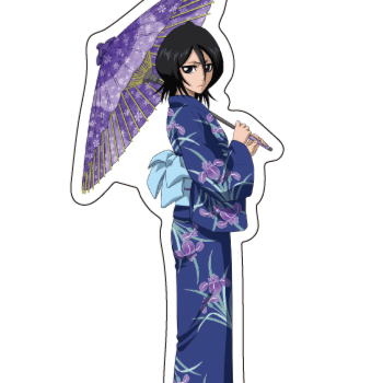 Rukia Kuchiki - Bleach - Acrylaufsteller (Coarse Oilpaper Umbrella Version) - A3
