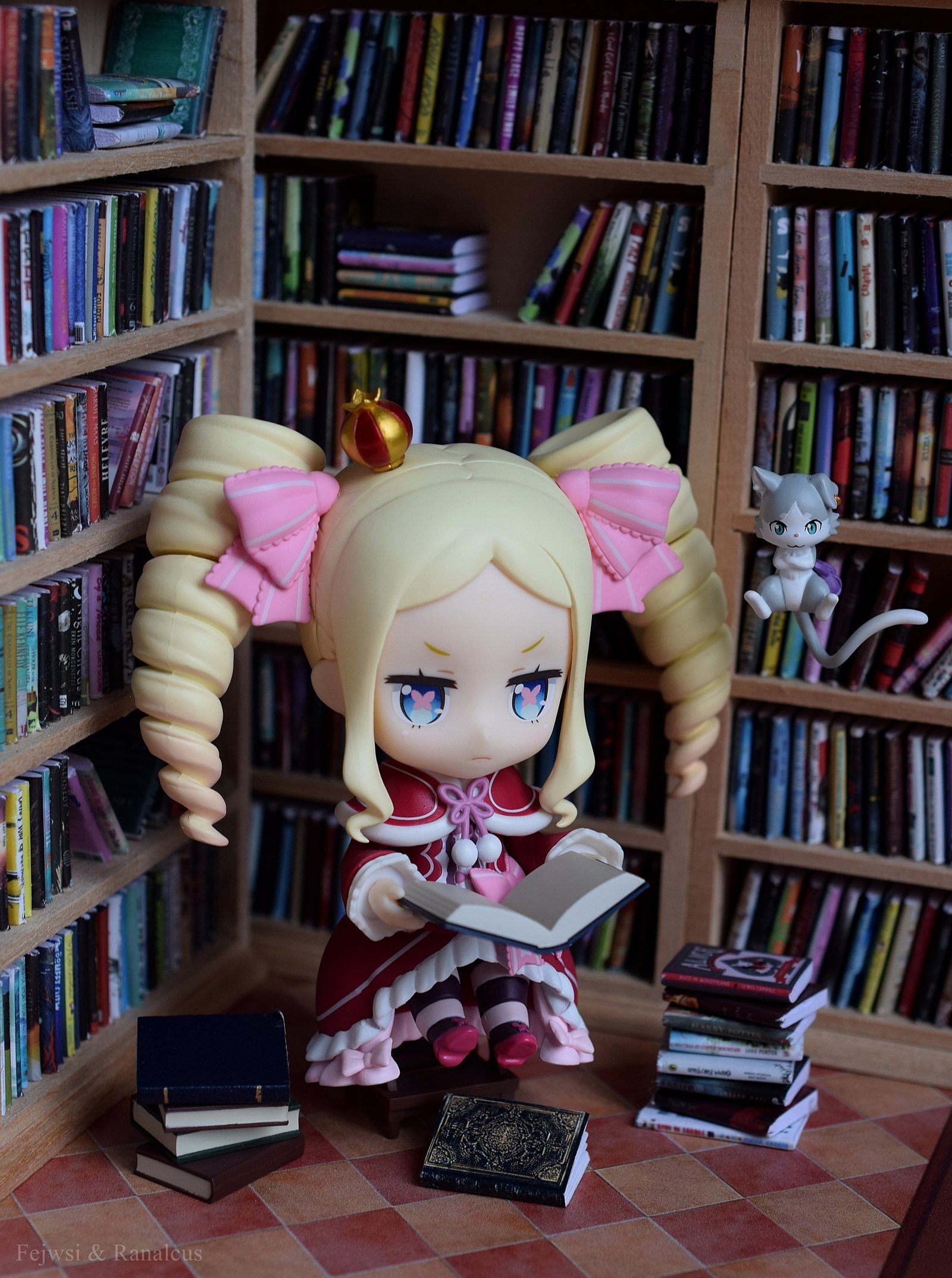 A tiny guardian and her favorite spirit!  (˶˘ᵕ˘˶)♡